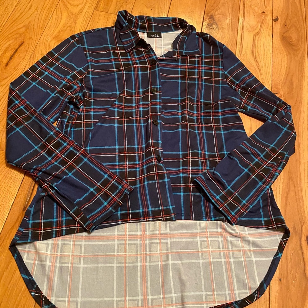 Hi/lo blouse